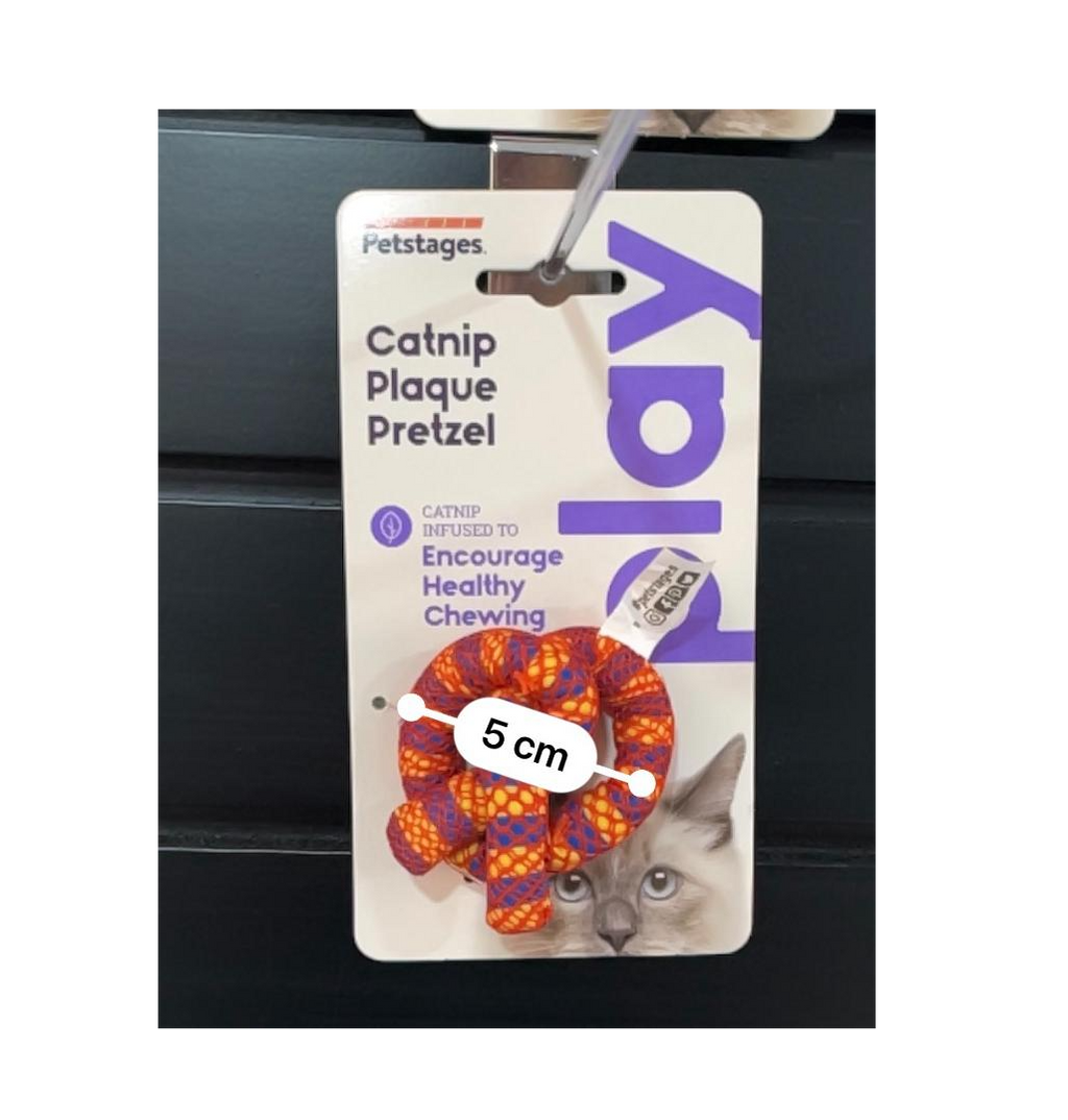 PETSTAGES - Mordedero catnip pretzel