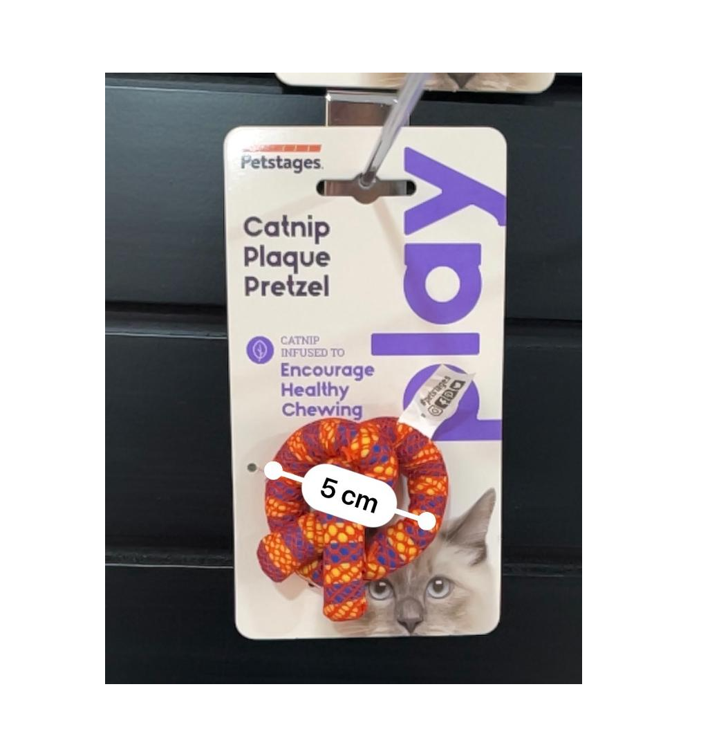 PETSTAGES - Mordedero catnip pretzel