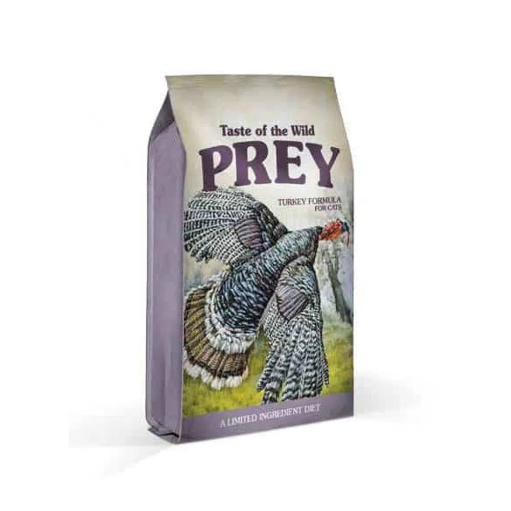 TASTE OF THE WILD - Prey feline turkey (pavo, lentejas y aceite girasol)