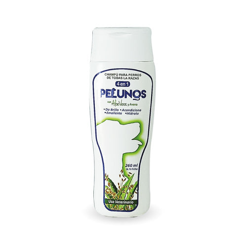 PELUNOS - Shampoo 4 en 1 para perro
