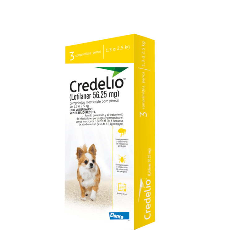 Credelio perro (3 Und)