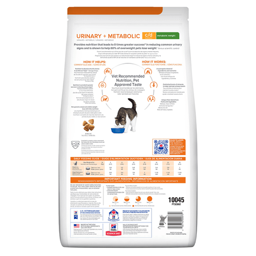 HILLS - Prescription diet C/D (Multicare + metabolic) Gato