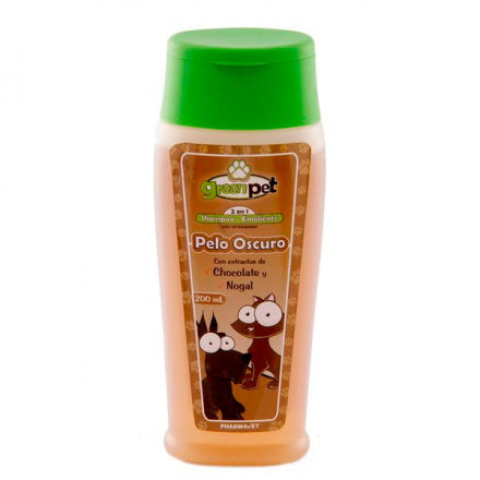 GREEN PET - Shampoo perro pelaje oscuro