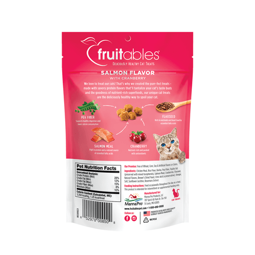 FRUITABLES - Snack para gato (Salmón y arándanos)