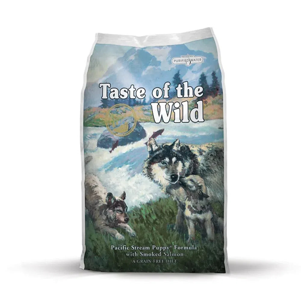 TASTE OF THE WILD - GF Puppy Pacific stream (Salmón ahumado)
