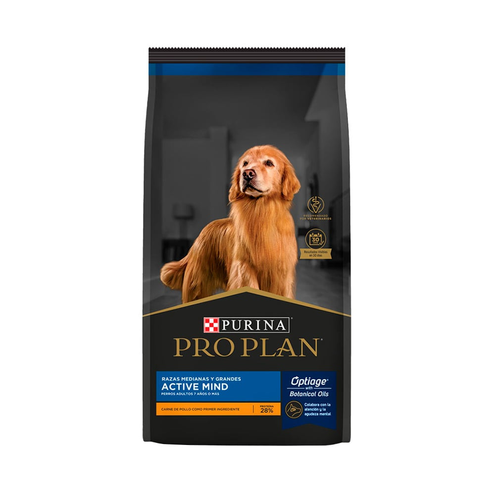 PRO PLAN - Active mind adulto 7+ raza mediana y grande