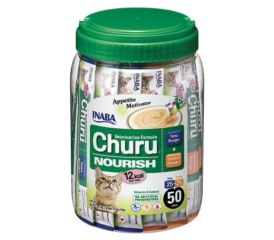 INABA - Churu nourish (Pollo y atún) 50 und