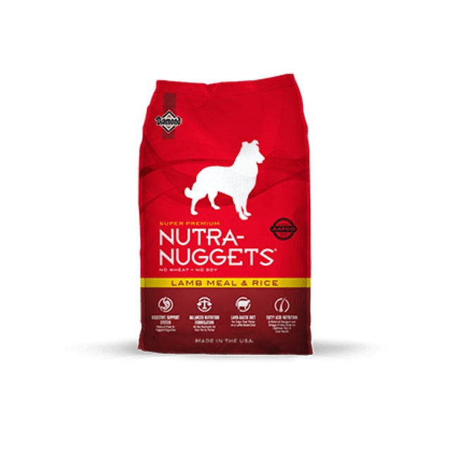 NUTRA NUGGETS - Adulto (Cordero y arroz)