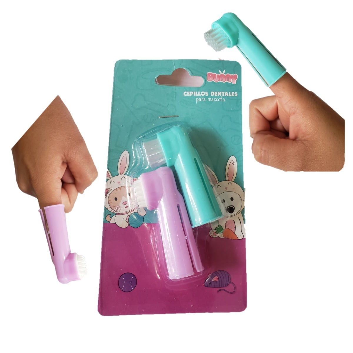 GRUM - Cepillo de dientes y masajeador de encías