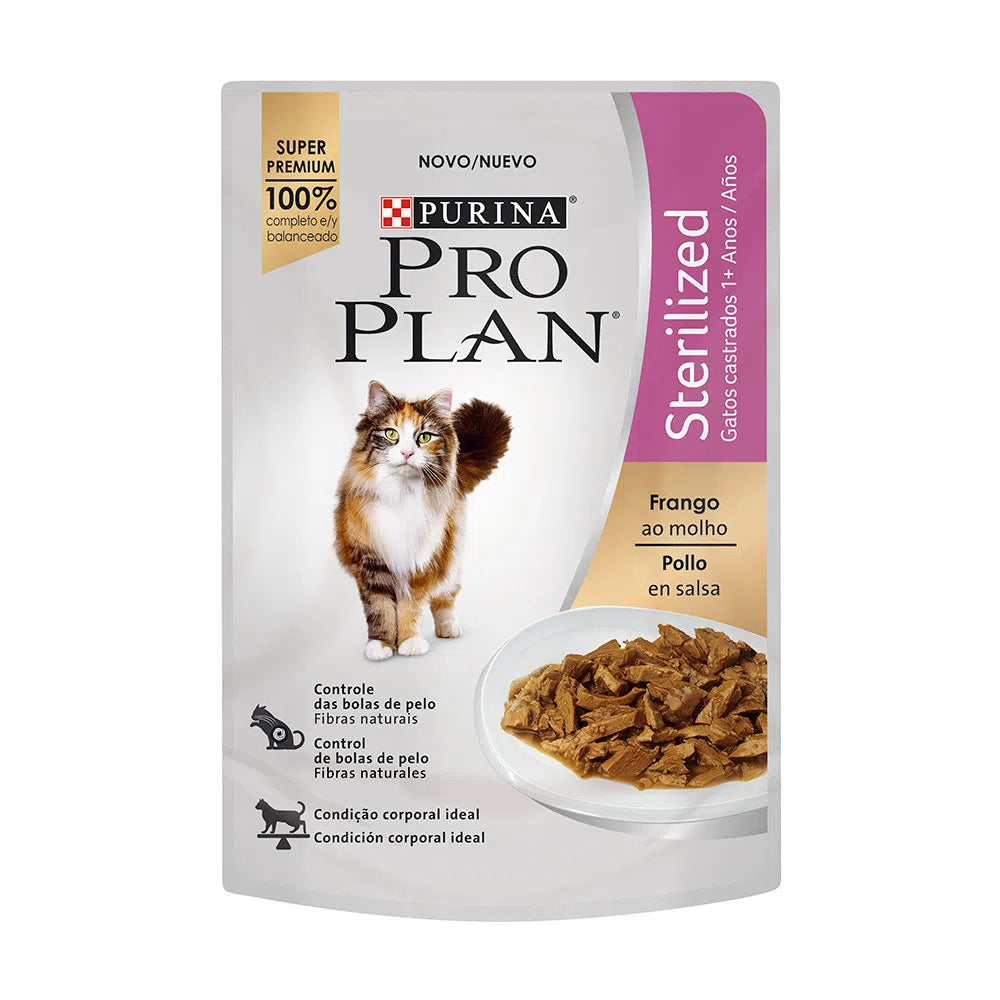 PRO PLAN - Húmedo gato adulto esterilizado (Pollo)