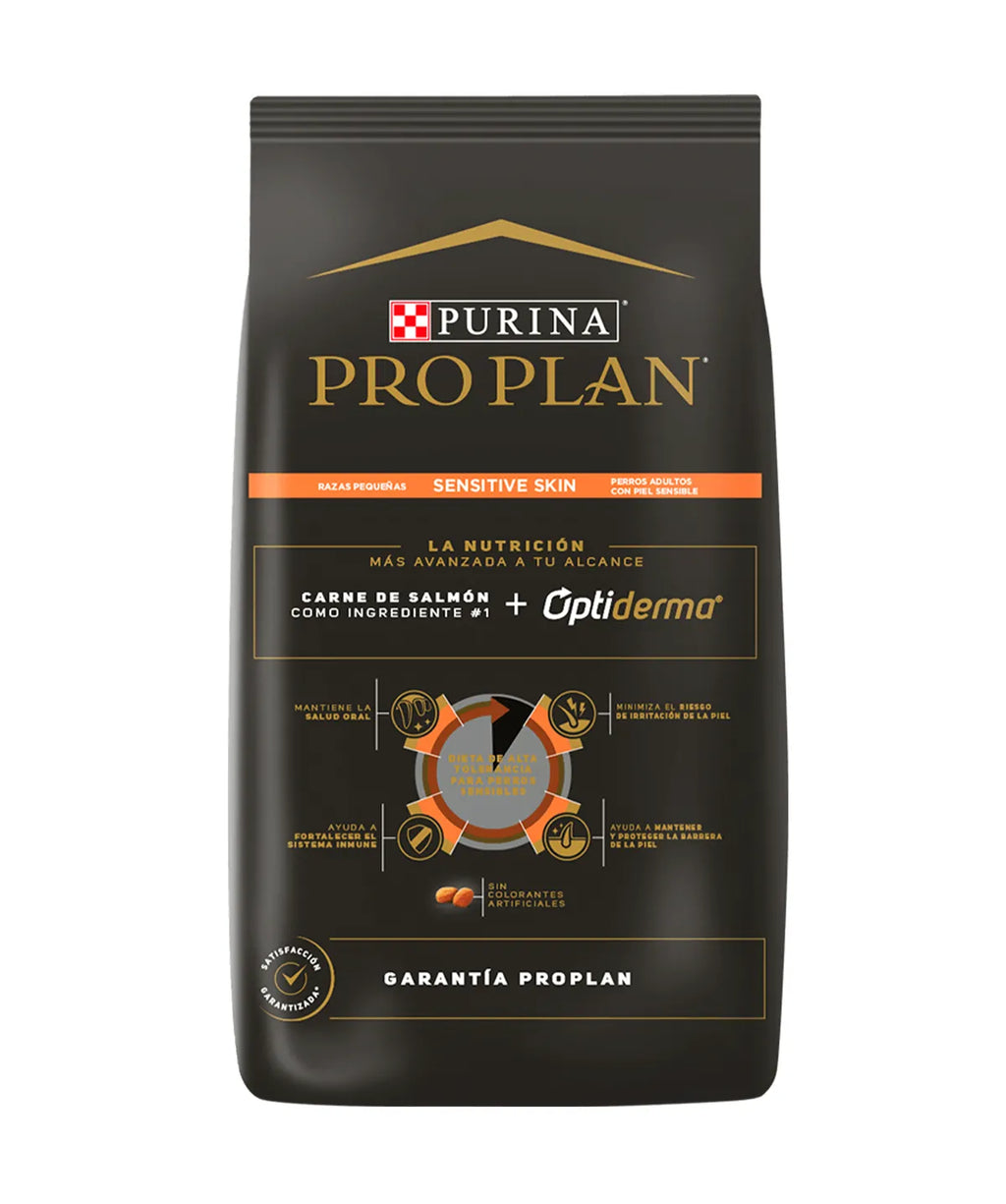 PRO PLAN - Sensitive skin adulto raza pequeña (Salmón)