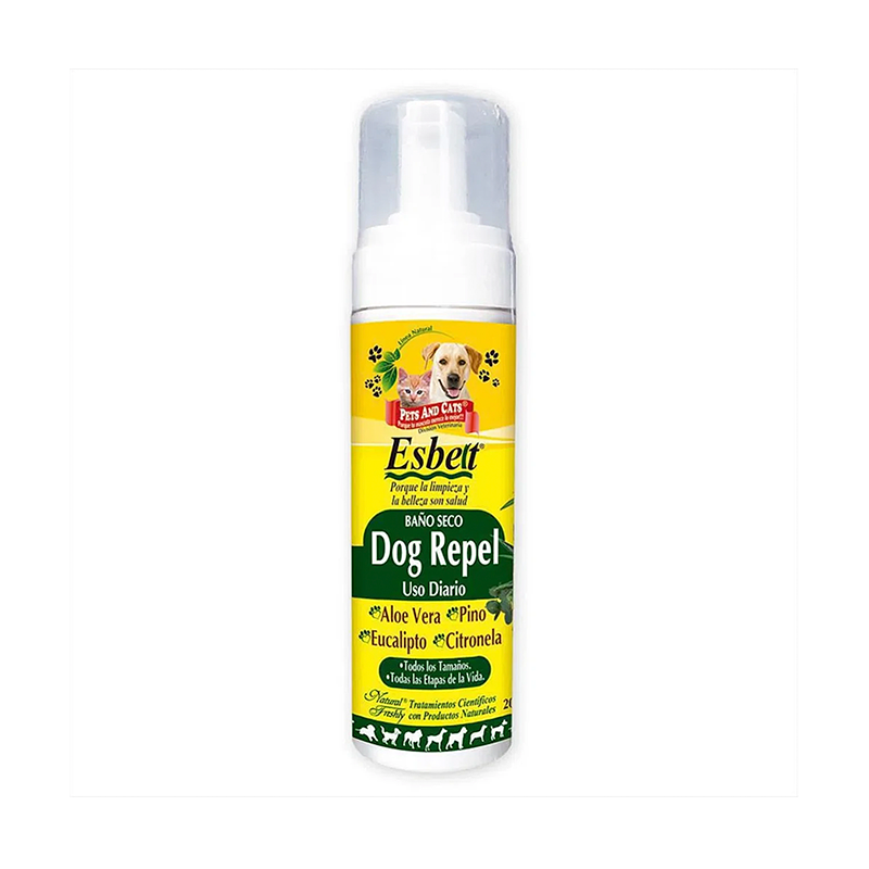 PETS AND CATS - Baño seco perro (Dog repel)