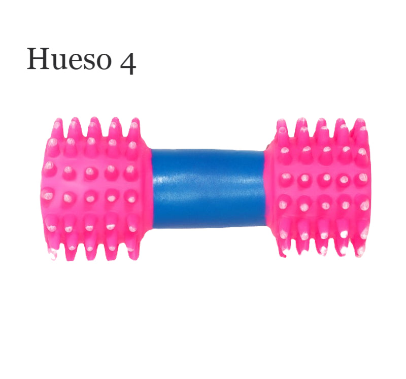 Juguete hueso en vinilo y látex