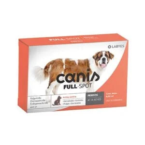 Canis fullspot perro