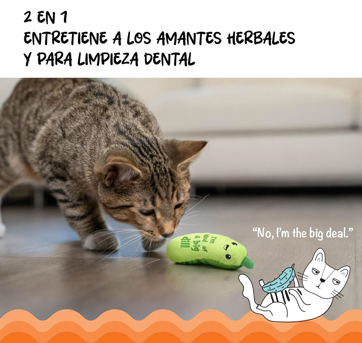 CATSTAGES -  Frisky crunchy pickle kicker