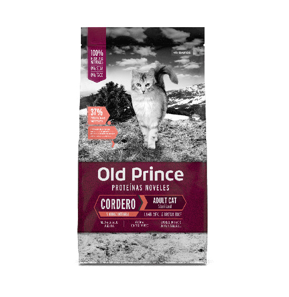 OLD PRINCE - Novel gato adulto esterilizado (Cordero)
