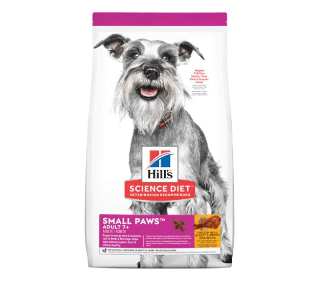 HILLS - Adulto 7+ small paws (Chicken & rice)