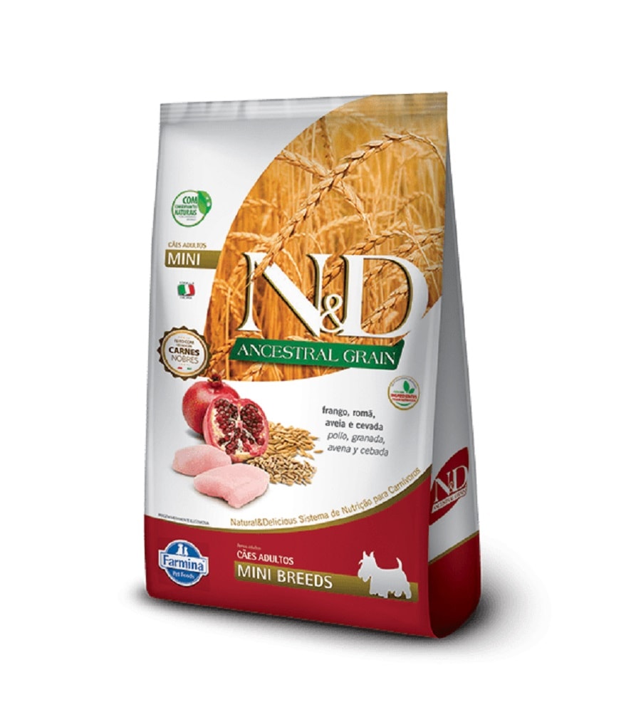 N&D - Ancestral grain Adulto raza pequeña