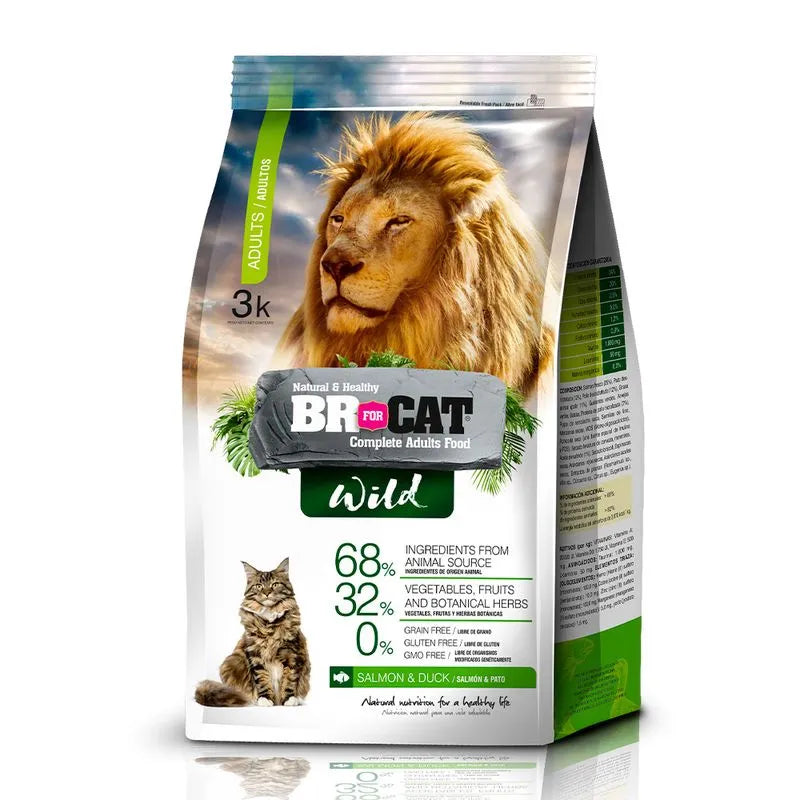 BR FOR CAT - Wild adulto (Salmón)
