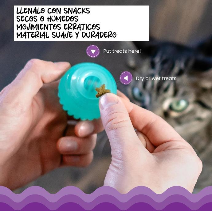 CATSTAGES -  Mindgames ball treat stuffer