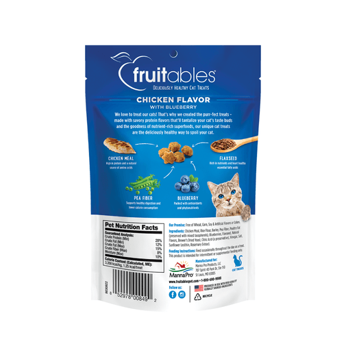 FRUITABLES - Snack para gato (Pollo y arandanos)