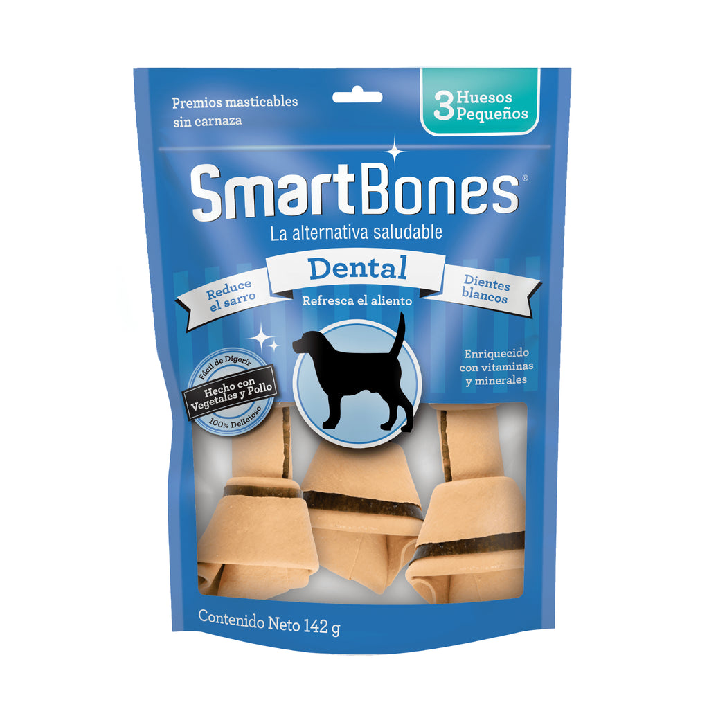 SMARTBONES - Huesos pequeños (Dental) 3 Und