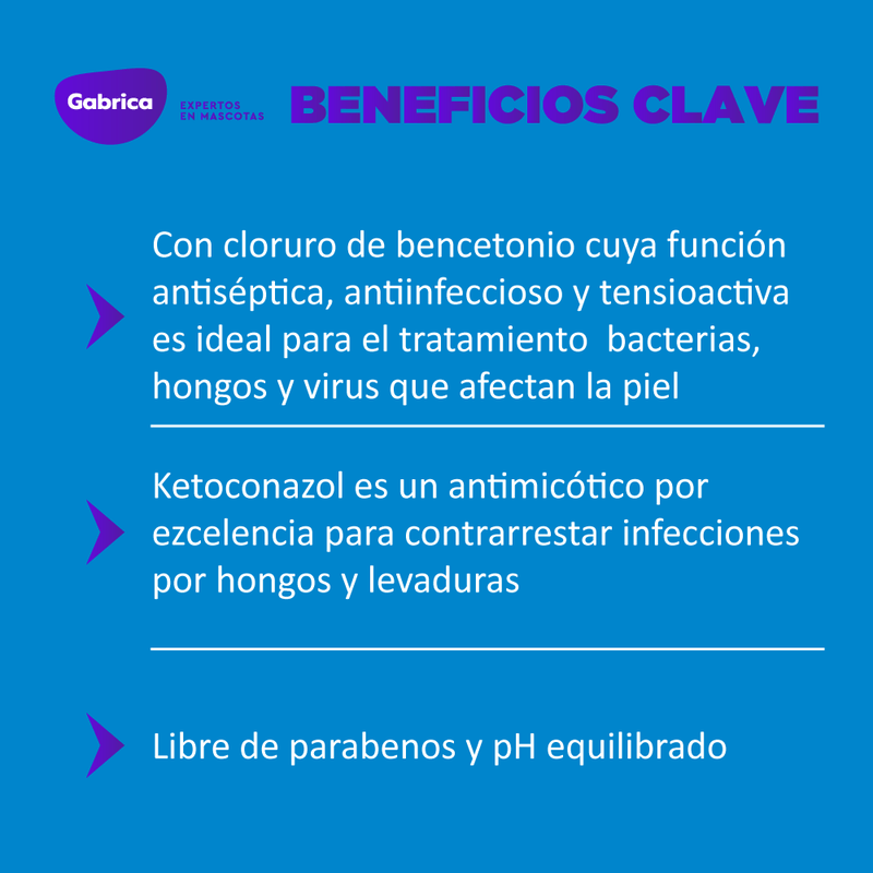 Veterinary fórmula - Clinical care (Antiséptico y Antifúngico)