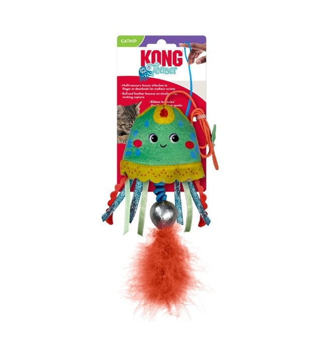 KONG - Juguete para gato colgante de medusa