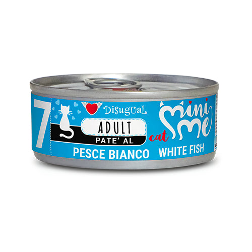 DISUGUAL CAT - Lata Mini me N7 (Pescado blanco)
