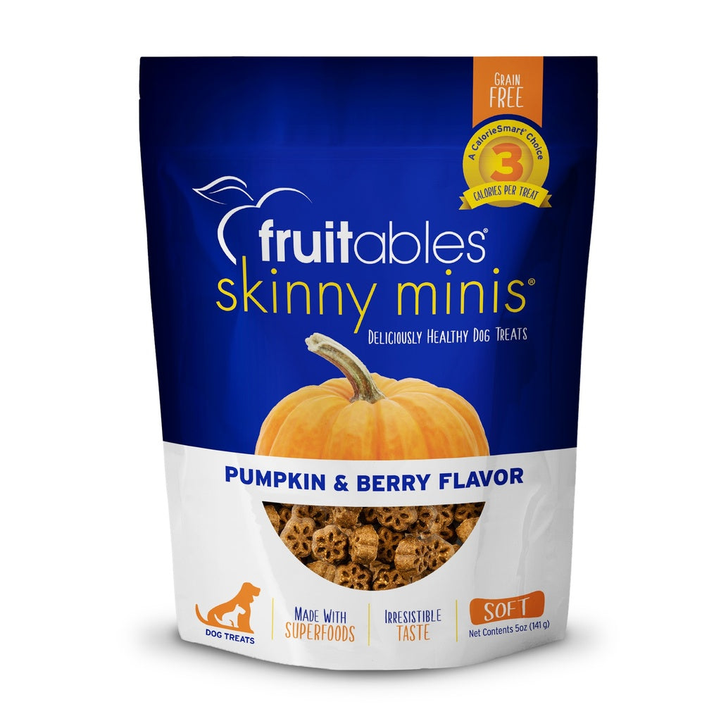 FRUITABLES - Skinni minis perro (Calabaza y arándanos)