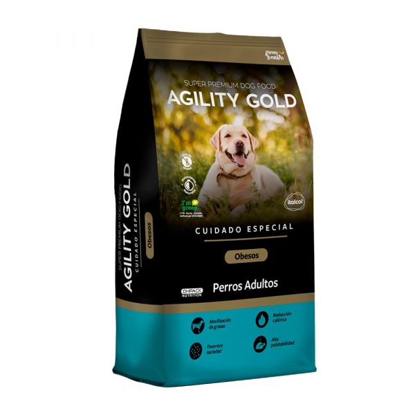 AGILITY GOLD - Adulto cuidado especial (Obesos)