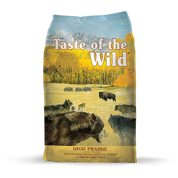 TASTE OF THE WILD - GF Adulto High praire (Bisonte y venado)