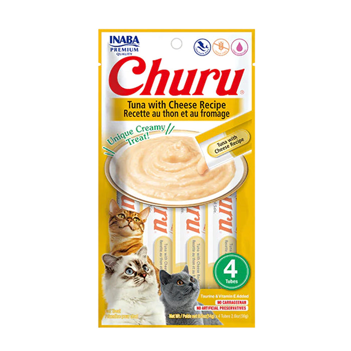 INABA - Churu (Atún y queso) 4 und