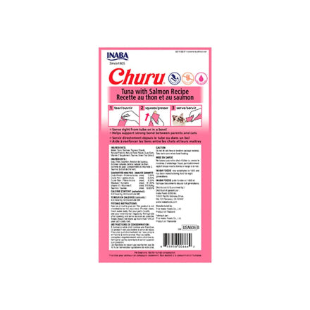 INABA - Churu (Atún y salmón) 4 und