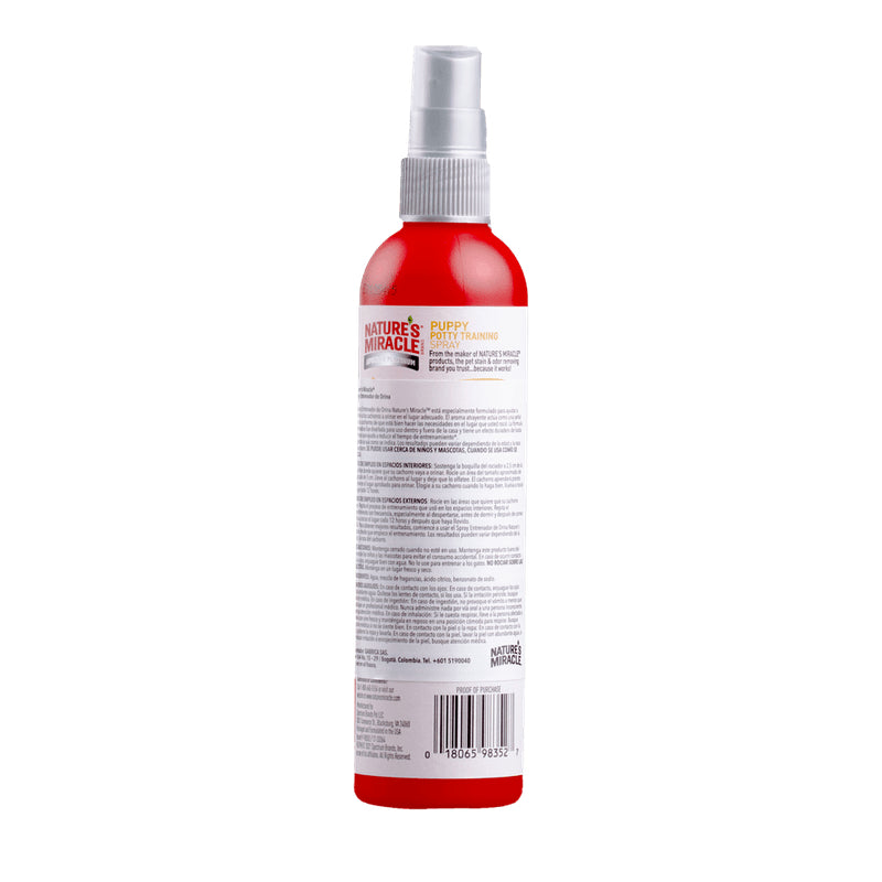 NATURE'S MIRACLE - Spray de entrenamiento para orinar perro