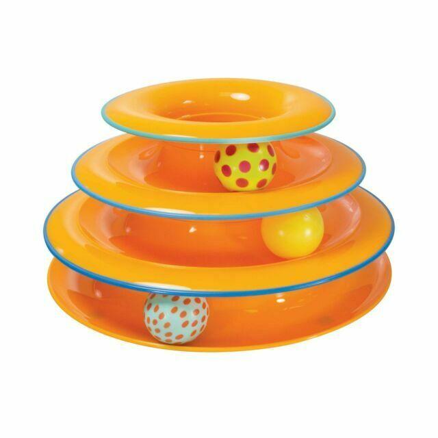 PETSTAGES - Juguete interactivo mini torres