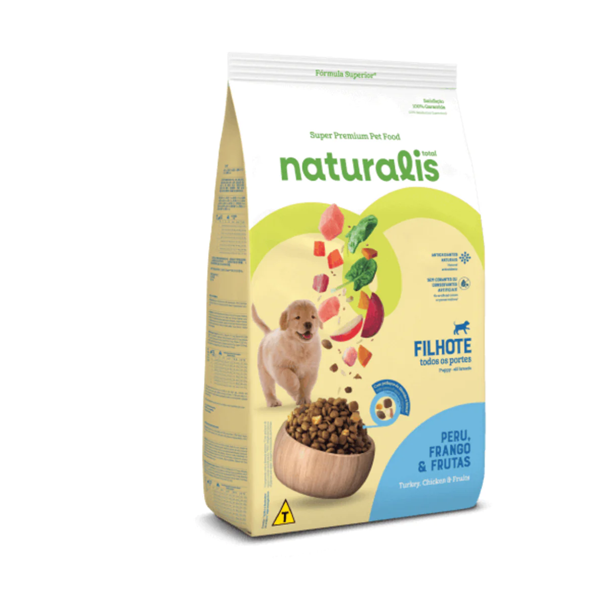 NATURALIS - Cachorro (Pollo, pavo y frutas)