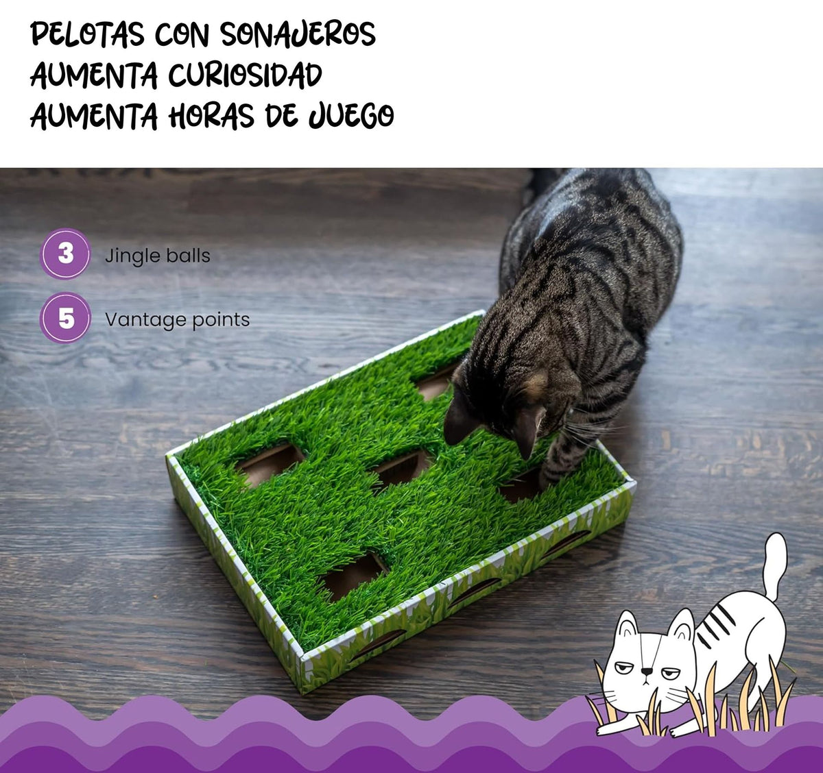 CATSTAGES - Mindgames grass patch hunting box mnt