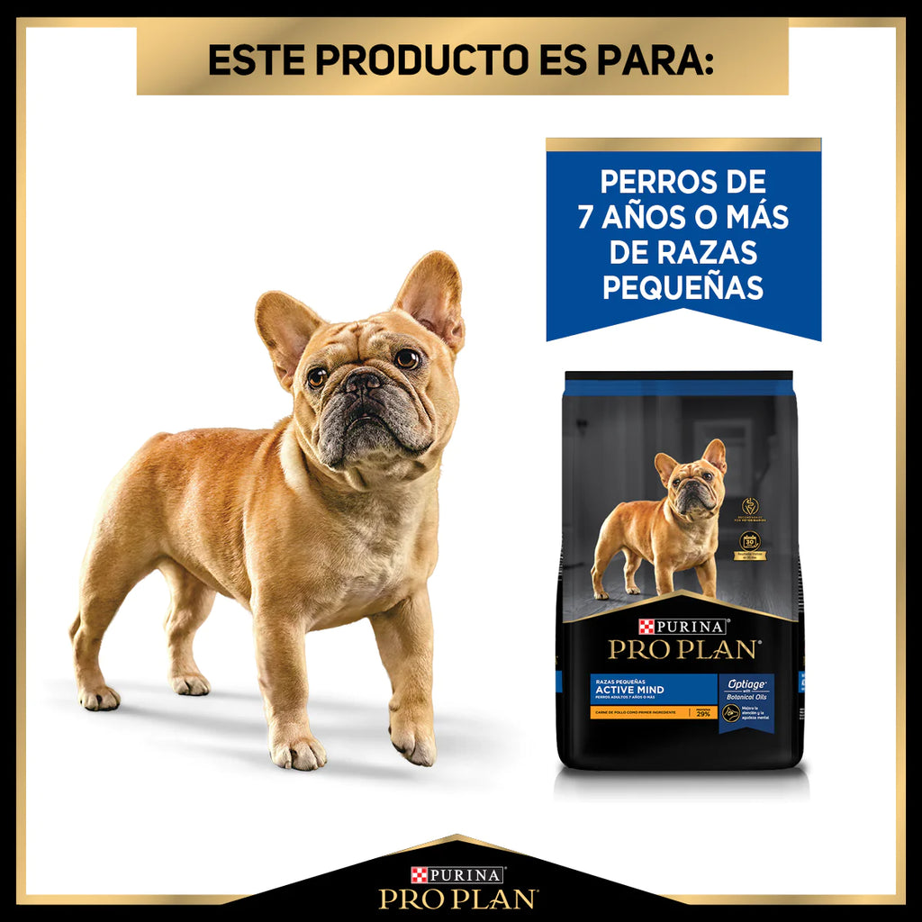 PRO PLAN - Active mind adulto 7+Raza pequeña