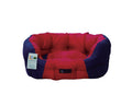 Cama comfort azul y rojo