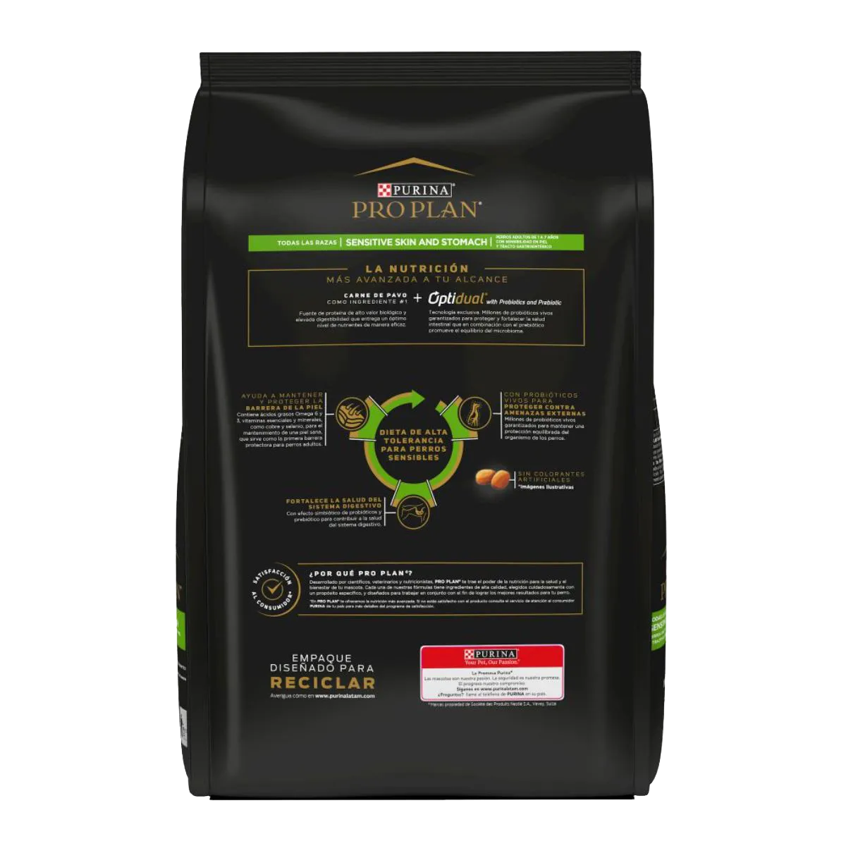 PRO PLAN - Adulto skin & stomach (Pavo y probióticos)