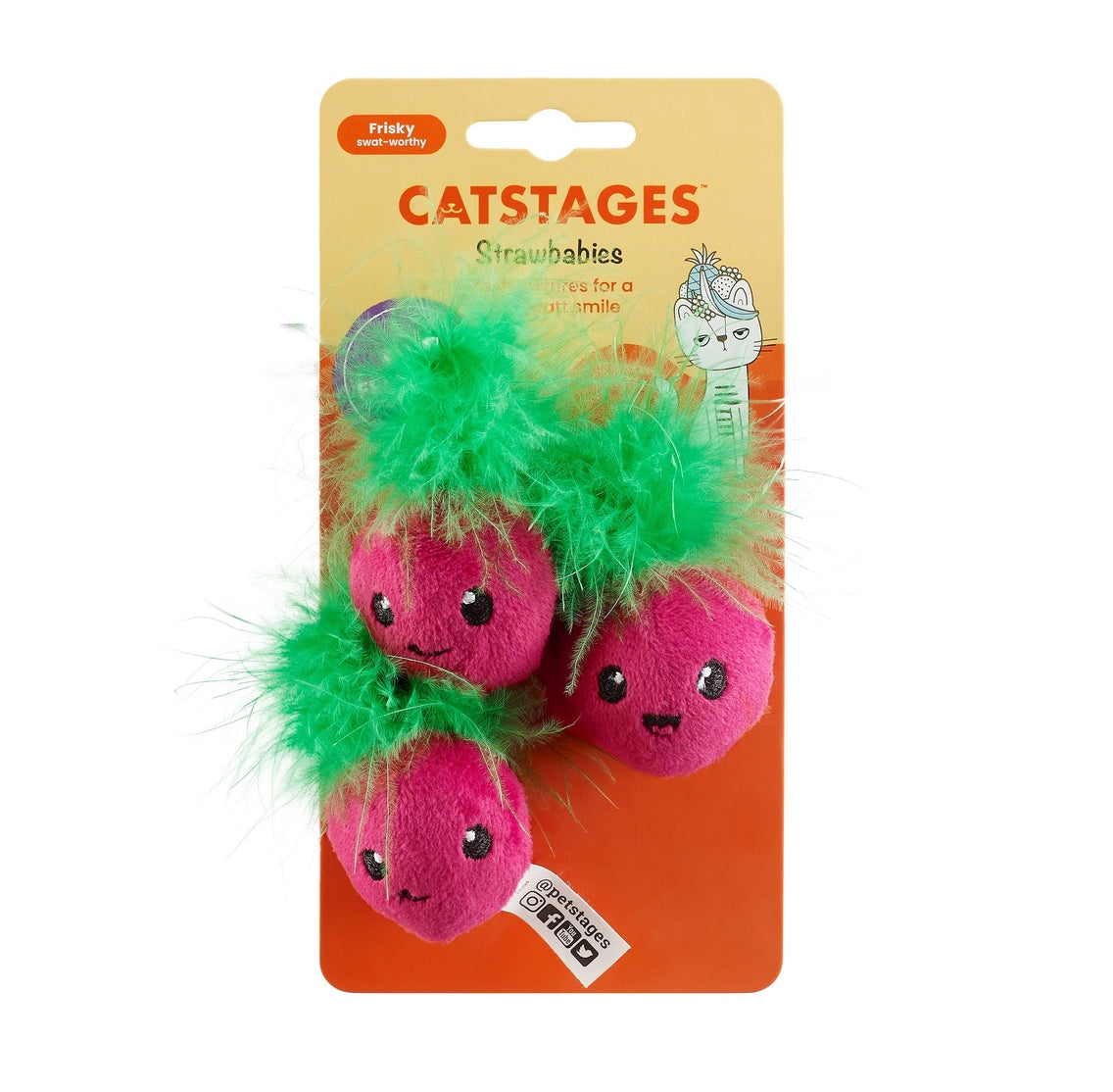 CATSTAGES - Frisky strawbabies (3 Piezas)