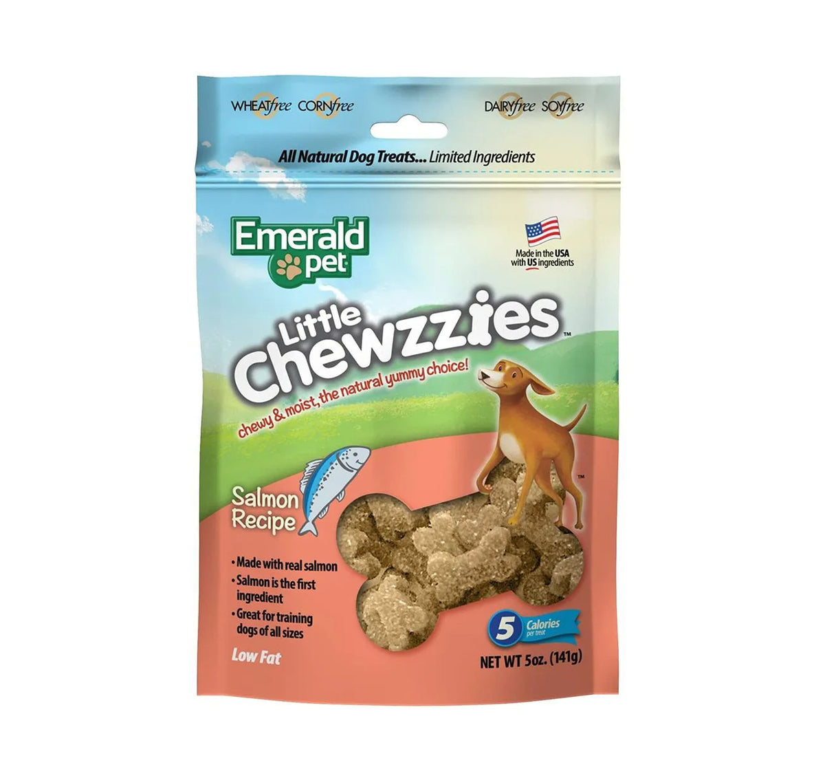 EMERALD PET - Snack perro little chewzzies (Salmón)