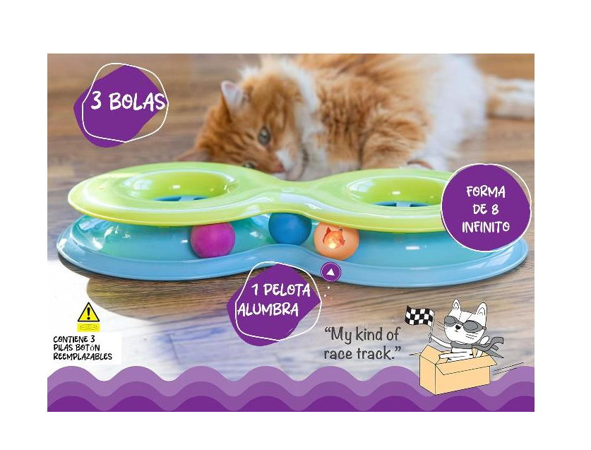 CATSTAGES - Mindgame infinity ball track