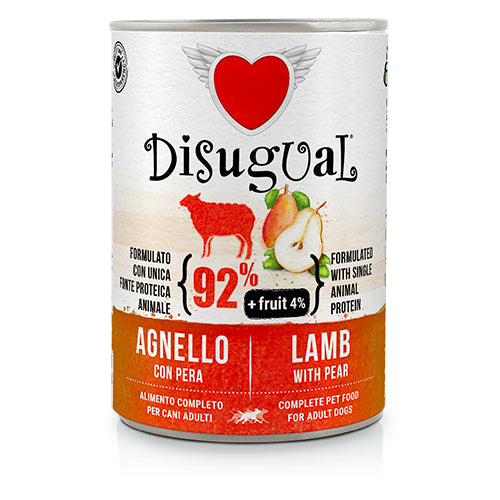 DISUGUAL DOG - Fruit lata (Cordero y pera)