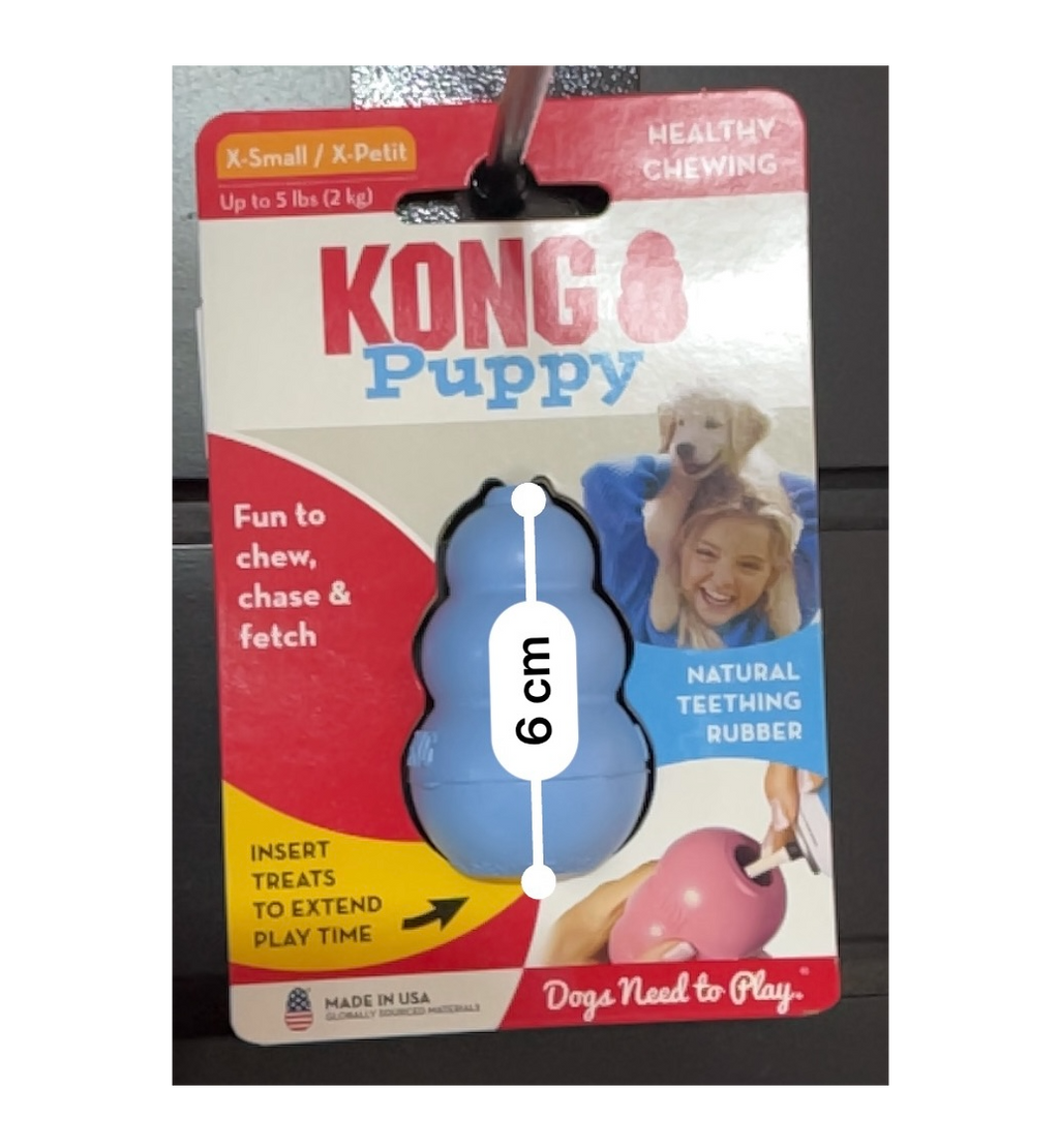 KONG - Portapasabocas puppy caucho