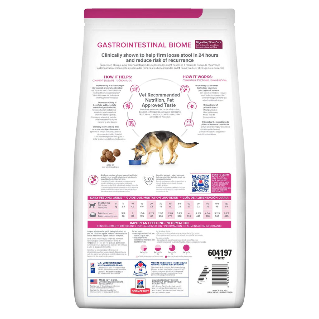 HILLS - Prescription diet gastrointestinal Biome