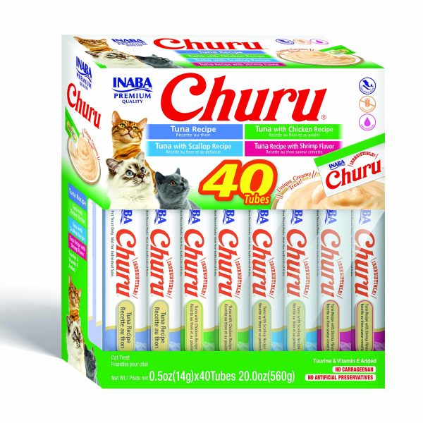 INABA - Churu surtido (Seafood) 50 und