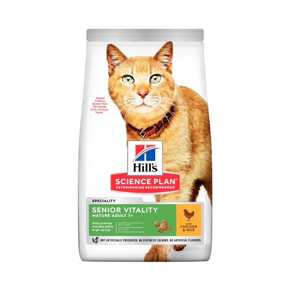 HILLS - Science diet gato senior vitality