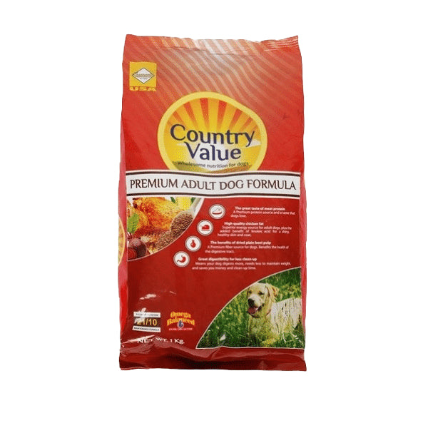 COUNTRY VALUE - Perro adulto (Pollo y cerdo)